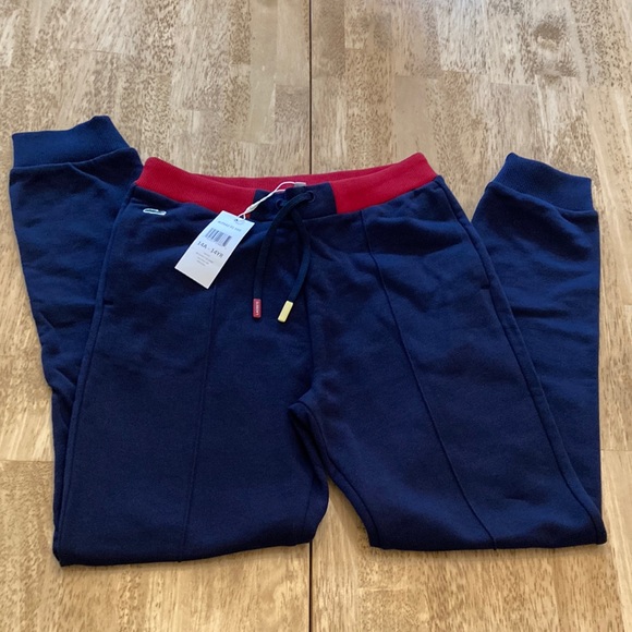 Lacoste kids colorblock sweatpants - Picture 2 of 10